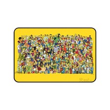 The Simpsons All Characters TV High Def Video Game Home Office Desk Mat Mousepad picture