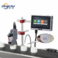 12.7mm Auto Online Inkjet Coder Printer Date Batch No Conveyor Industrial Grade picture