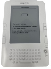Amazon Kindle 2nd Generation D00701 White eReader Parts Repair picture