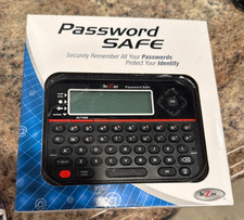 NEW In Box Password Keeper Safe Vault Password Organizer RecZone Model 595 picture