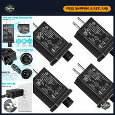 4 Pack 12V 1A Yard Inflatable Adapter, Class 2 Power Supply for Outdoor Decor picture