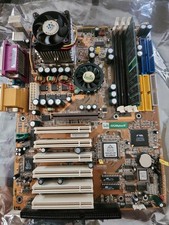 Iwill KK266-R Socket 462 Amd Motherboard 2001 Retro Win98 Gaming.  2 Boards  picture