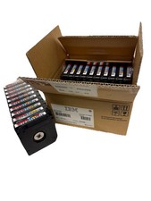 New 20-Pack IBM 3592 Enterprise Tape Cartridge Data (P) 18P7534 Serial Numbers picture