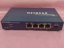 NetGear 4-Port 10/100Mbps Dual Speed Hub DS104 MW1A2 picture