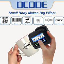 DC98 Mini Portable Inkjet Printer 12.7mm Handheld Thermal Inkjet Printer QR Barc picture