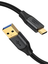 CableCreation USB C to A Cable 1FT,USB 3.1 3.2 Gen2 1FT/0.3m, Black picture