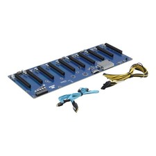 Gigabyte Riser Board CPBG8A0 2OZ REV 1.0 10x PCIe x16 GPU Mining Backplane picture