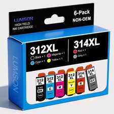 312XL 314XL High Yield Ink Cartridge for Epson Expression XP-15000/8600/8500 picture