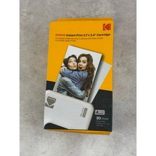 Kodak Cartridge 2.1 X 3.4 30 Sheets For Kodak Mini Shot 2 Series New Torn Box picture