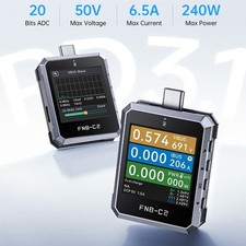 FNIRSI FNB-C2 PD3.1 USB-C Tester 4-50V EPR48V Integrated Fast Charging UFCS picture