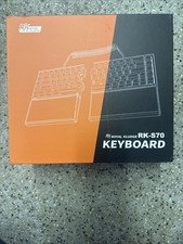 Royal Kludge RK ROYAL KLUDGE RK-S70 RK-S70 Mechanical Keyboard Wired USB White picture