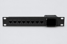 JetKVM + Keystone Rack Mount 10 Inch 1U Choose Layout Black White PETG picture