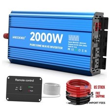 2000 Watt Pure Sine Wave Power Inverter, 24V dc to 110 Vdc to TM-24V-2000-YK picture
