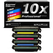 10x Eurotone PRO Toner For HP Color LaserJet Enterprise M-750-XH M-750-DN picture