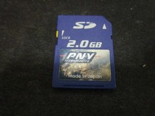 MEMORY CARD PNY SD Card 2 GB Used picture