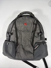 Swiss Gear Airflow Gray 19 Inch Laptop Backpack Bag Media Tablet Smart Scan USA picture