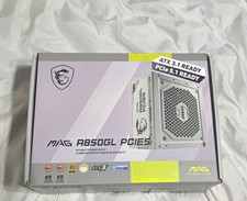 MSI MAG A850GL PCIE5 850W ATX Power Supply ATX 3.1 PCIe 5.1 White picture