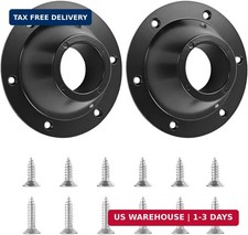 2PCS RV Table Base Mount, Aluminum Round Camper Pedestal Table Leg Plate Flange picture
