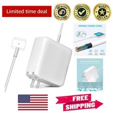 Compact 85W T-Tip Magnetic MacBook Charger - Fast, Safe Charging Solution picture