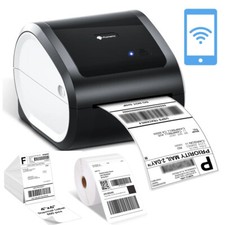 Phomemo 4x6 Shipping Label Printer Thermal Barcode Desktop Printer or Labels lot picture