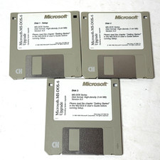 Microsoft MS-DOS 6 Operating System Upgrade ©1993 3.5