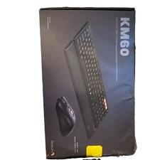 ProtoArc KM60 Wireless Bluetooth Compact Keyboard & Mouse Combo Quiet Keys Black picture