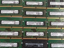 LOT OF 32 MICRON 8GB (32X8GB) PC4 LAPTOP RAM (MM604) picture