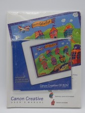 Vintage Canon Creative CD Rom Version 1.3 New Sealed with Manual picture