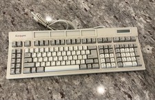 Focus FK-9000 Mechanical Keyboard FSQ4VY Rare Vintage Very Clean Sold For Parts picture