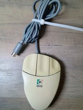 Vintage 90s Logitech 3-Button MouseMan Serial-MousePort Wired Mouse M-CQ38 picture