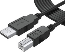25Ft Extra Long USB-2.0 Cable Type-A to Type-B High Speed Cord for Audio Interfa picture