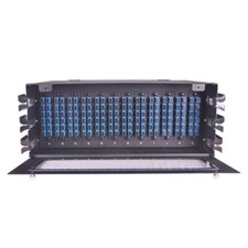 High Quality 4U Rack Mounted Fiber Optic Box ODF 144C SC/APC picture