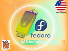 Fedora 43 Bootable USB - Linux Installer - Try or Install - Repair PC Mac picture