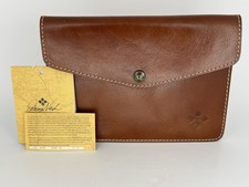 Patricia Nash Mini Tech Folio Tan Leather for iPad or iPhone Or Kindle picture