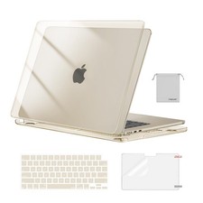 MOSISO Scratch-Resistant Case Compatible with MacBook Air Crystal Starlight picture