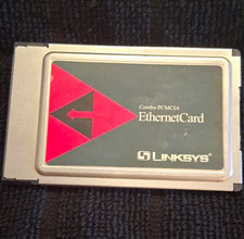 Linksys EC2T PCMCIA Type II PC Card LAN Network Adapter 10/100 Mbps picture