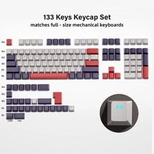 XVX Phantom Gradient PBT Keycaps Double Shot OEM 136 Keys Shine Through picture