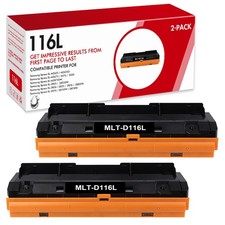2PK MLT-D116L Toner Compatible For Samsung 116L Xpress M2625D M2825DW M2825FD picture