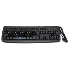 Logitech Deluxe 250 USB Keyboard Greek Layout With Pre-Applied Stickers picture