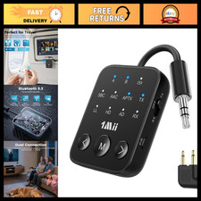 Bluetooth 5.3 Transmitter Receiver for Airplane & TV - SafeFly Dot2, Wireless Au picture