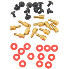PC Fan Screws Hex Standoffs Kit DIY PC Build Bimetal Construction Brass Pillars picture