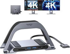 MacBook Pro Docking Station Dual Monitor 4K@60Hz with 100W Power Adapter picture