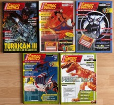 AMIGA Games, 5 X With 2 Posters Without Disks picture