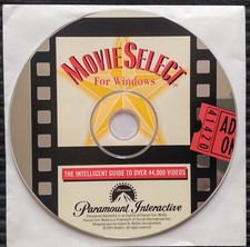 Movie Select For Windows, CD-ROM, 1993, Movie Database With Over 44,000 Movies picture