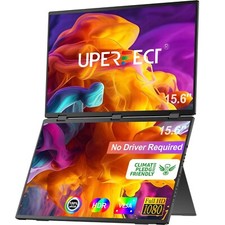 Laptop Screen Extender 15.6 Inch 1080P 360° Foldable Dual Monitors picture