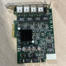 ADLINK PCIE-GIE64+ 4-CHANNEL FRAME GRABBER CARD POWER OVER ETHERNET picture