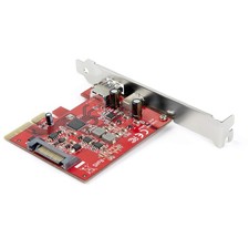 StarTech 2-Port 10Gbps USB-A & USB-C PCIe Card Adapter PEXUSB311AC3 picture