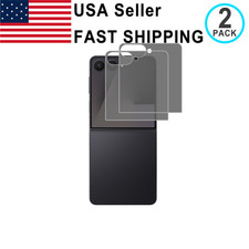 2PK Privacy Tempered Glass Screen Protector For Samsung Galaxy Z Flip 6 7 7FE 8 picture