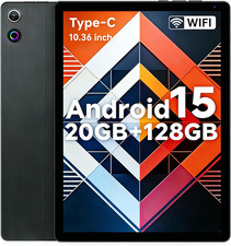 Tablet, 10.4 Inch Android Tablet with 20GB RAM 128GB ROM 1TB TF Card Expandable picture