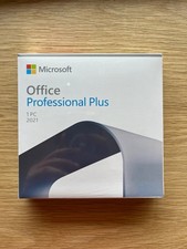 Microsoft Office 2021 Professional Plus - 1 PC Windows - DVD + Key - New Sealed picture